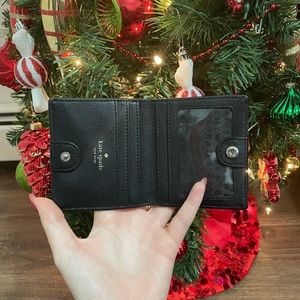 Beautiful black sparkly Kate spade wallet